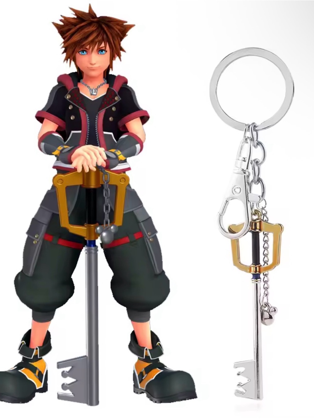 Kingdom Hearts Disney Anime Manga Keychain NEW Games Toys Accessories Bag Keys